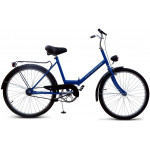 Retro skladací bicykel Fuzlu 24'' Universal / Universe 1 prevodový 15" modrá